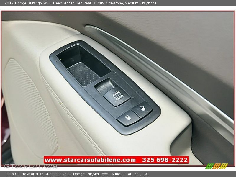 Deep Molten Red Pearl / Dark Graystone/Medium Graystone 2012 Dodge Durango SXT