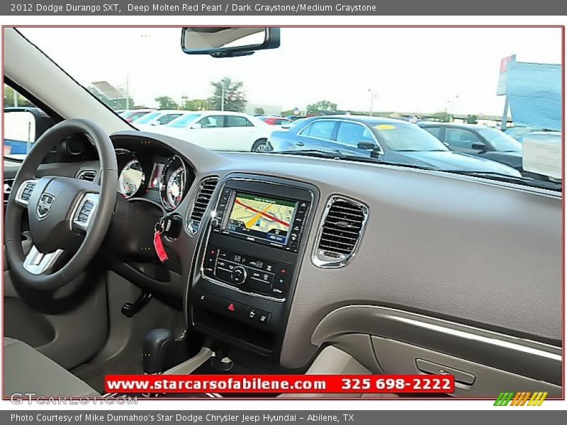 Deep Molten Red Pearl / Dark Graystone/Medium Graystone 2012 Dodge Durango SXT