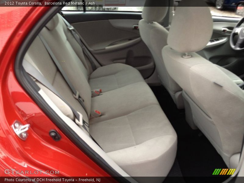 Barcelona Red Metallic / Ash 2012 Toyota Corolla