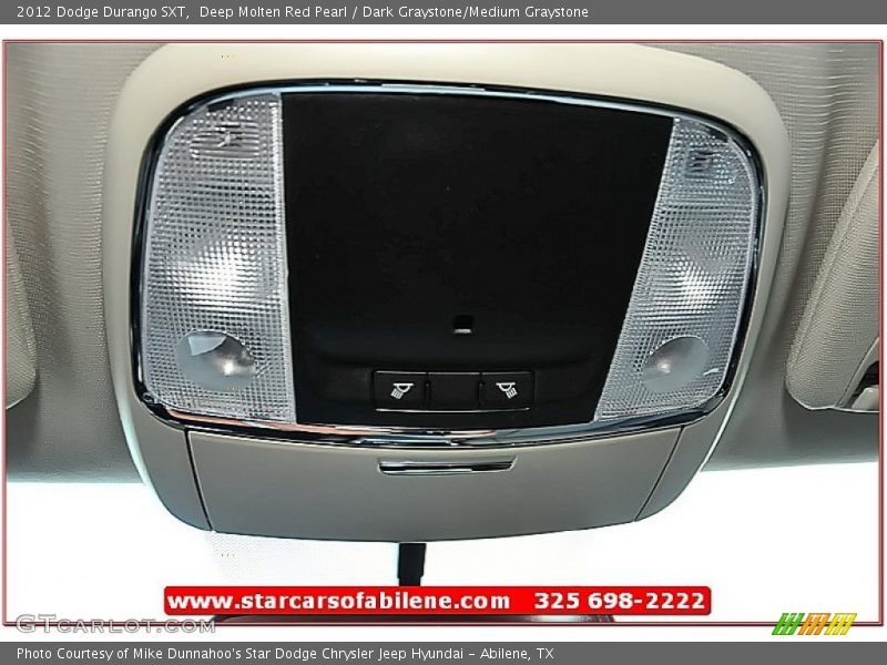 Deep Molten Red Pearl / Dark Graystone/Medium Graystone 2012 Dodge Durango SXT