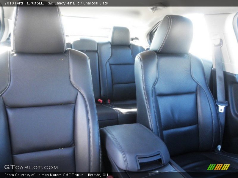 Red Candy Metallic / Charcoal Black 2010 Ford Taurus SEL