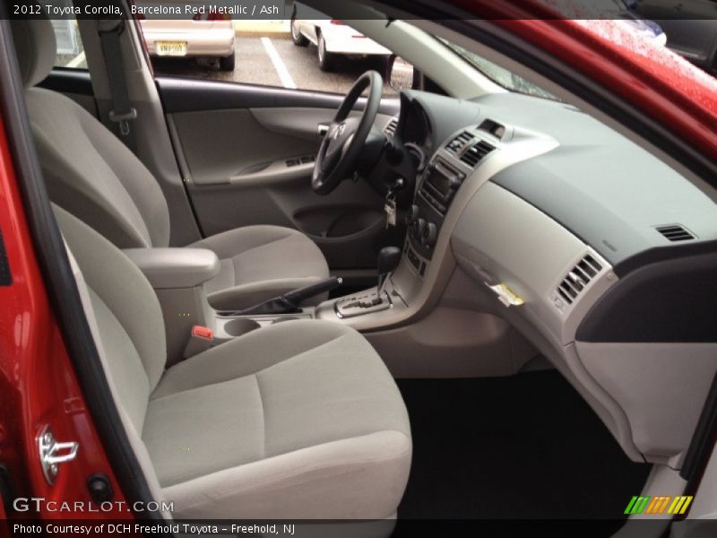 Barcelona Red Metallic / Ash 2012 Toyota Corolla