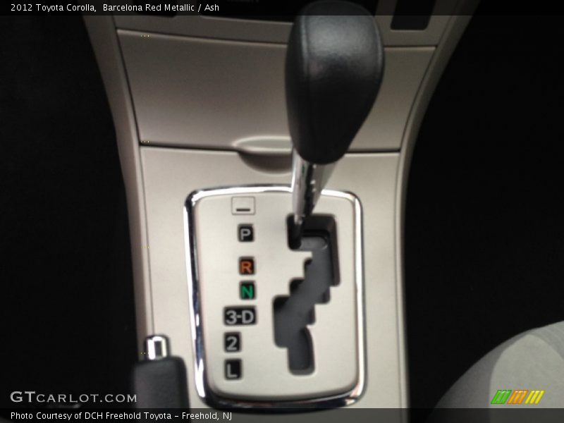 Barcelona Red Metallic / Ash 2012 Toyota Corolla