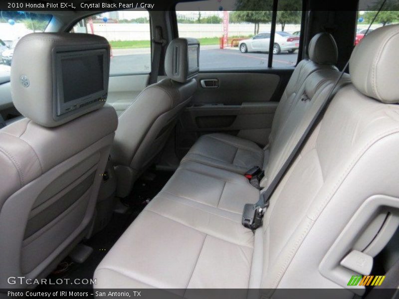 Crystal Black Pearl / Gray 2010 Honda Pilot EX-L
