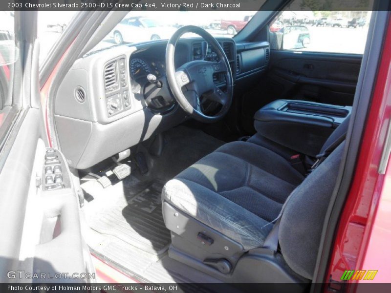 Victory Red / Dark Charcoal 2003 Chevrolet Silverado 2500HD LS Crew Cab 4x4