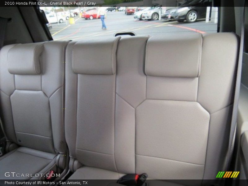 Crystal Black Pearl / Gray 2010 Honda Pilot EX-L