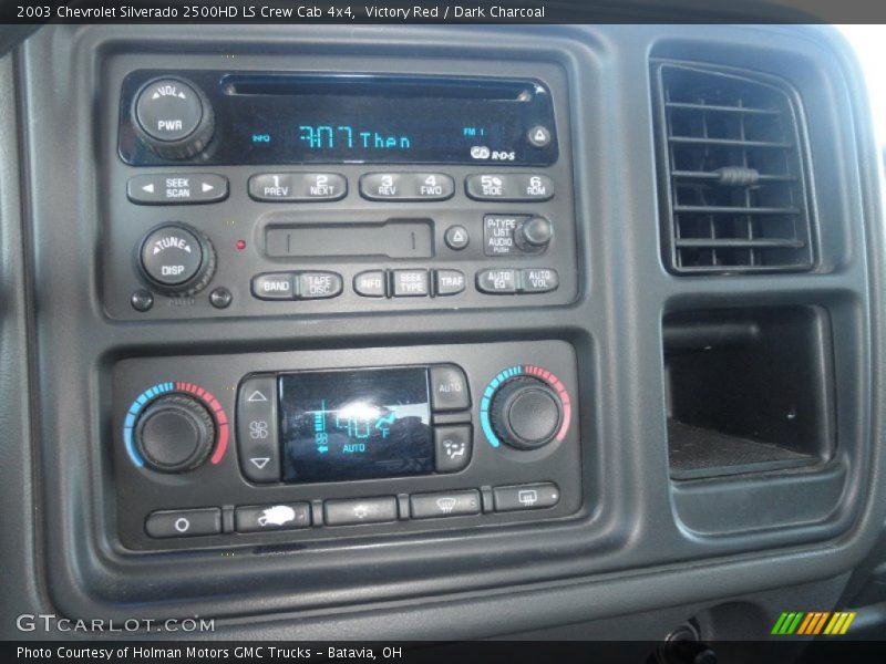Victory Red / Dark Charcoal 2003 Chevrolet Silverado 2500HD LS Crew Cab 4x4