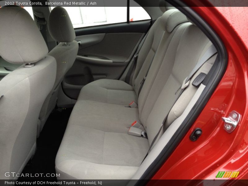 Barcelona Red Metallic / Ash 2012 Toyota Corolla
