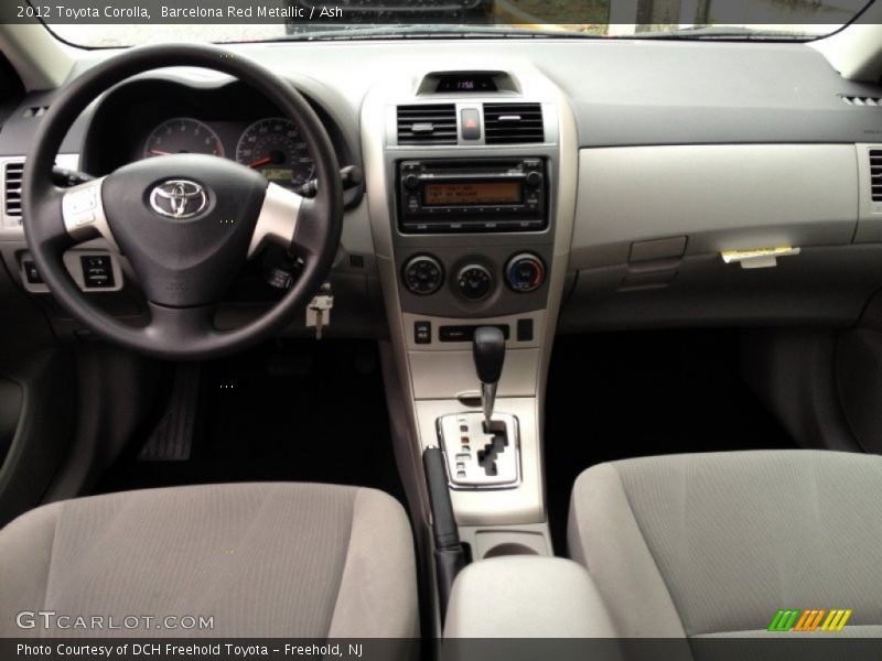 Barcelona Red Metallic / Ash 2012 Toyota Corolla