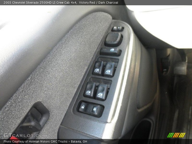 Victory Red / Dark Charcoal 2003 Chevrolet Silverado 2500HD LS Crew Cab 4x4