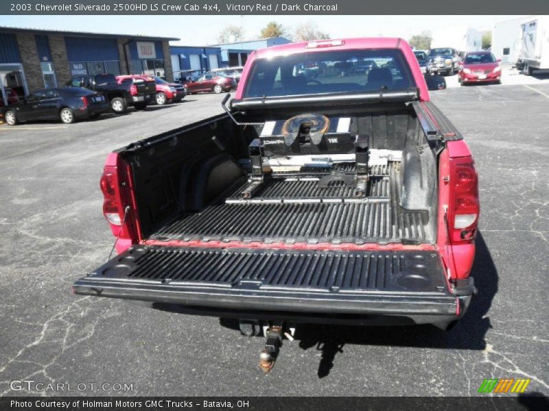 Victory Red / Dark Charcoal 2003 Chevrolet Silverado 2500HD LS Crew Cab 4x4