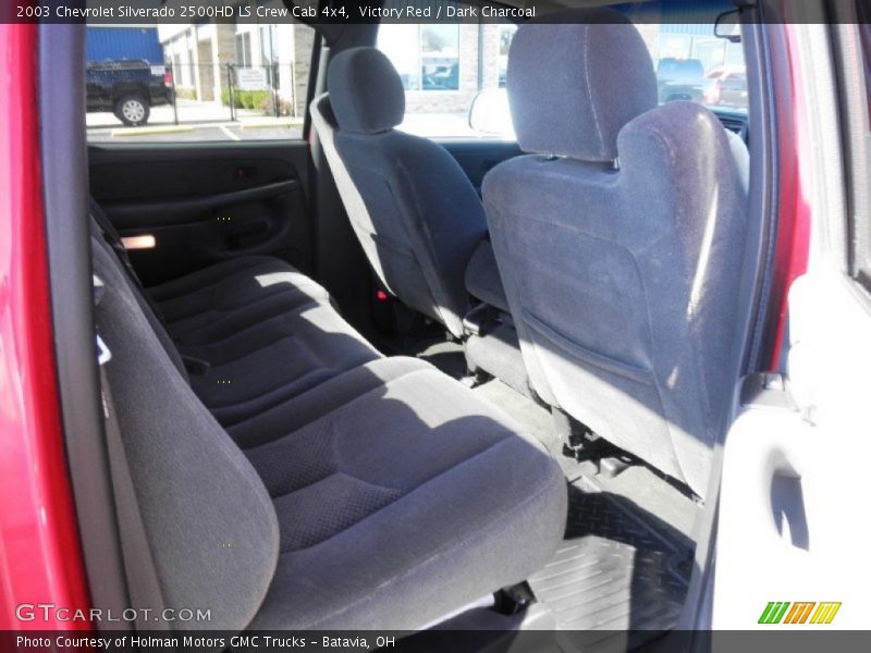 Victory Red / Dark Charcoal 2003 Chevrolet Silverado 2500HD LS Crew Cab 4x4