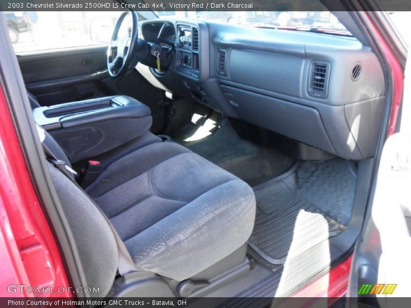 Victory Red / Dark Charcoal 2003 Chevrolet Silverado 2500HD LS Crew Cab 4x4