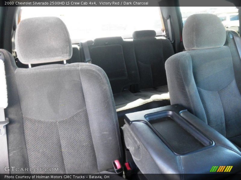 Victory Red / Dark Charcoal 2003 Chevrolet Silverado 2500HD LS Crew Cab 4x4