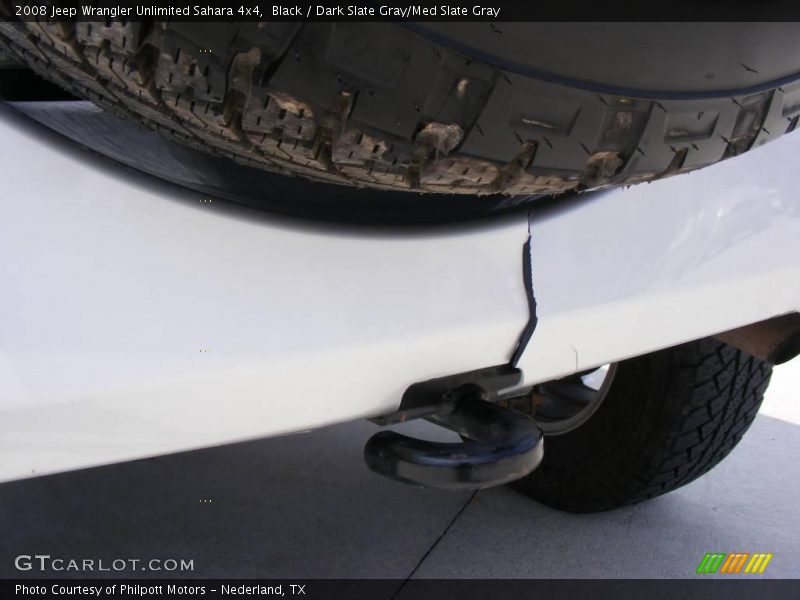 Black / Dark Slate Gray/Med Slate Gray 2008 Jeep Wrangler Unlimited Sahara 4x4