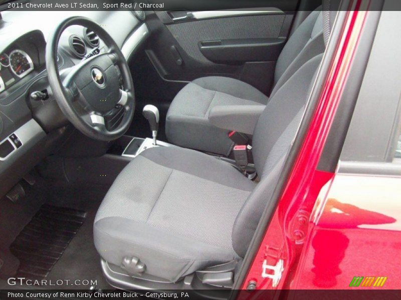 Sport Red / Charcoal 2011 Chevrolet Aveo LT Sedan