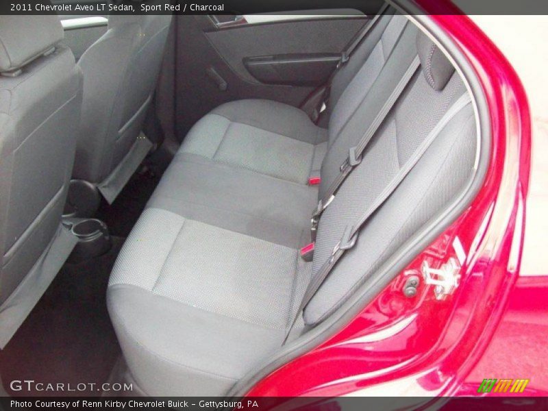 Sport Red / Charcoal 2011 Chevrolet Aveo LT Sedan