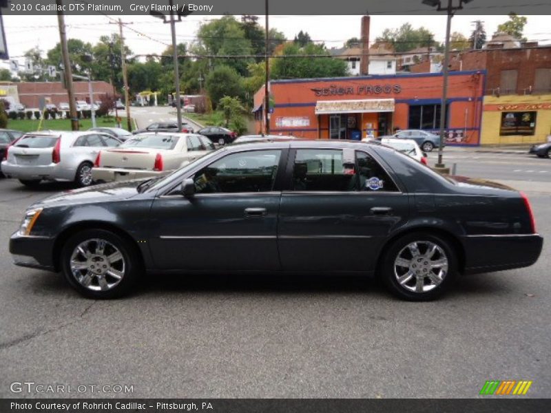 Grey Flannel / Ebony 2010 Cadillac DTS Platinum
