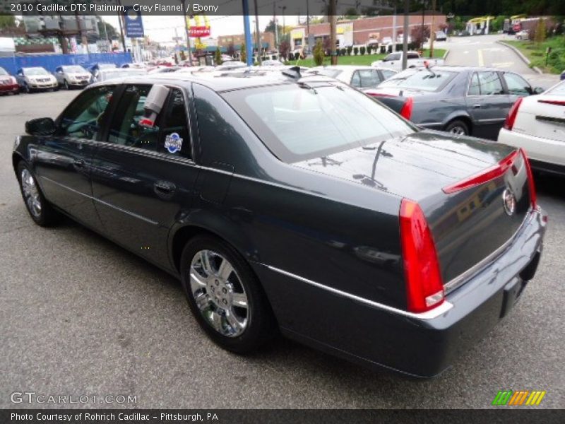 Grey Flannel / Ebony 2010 Cadillac DTS Platinum