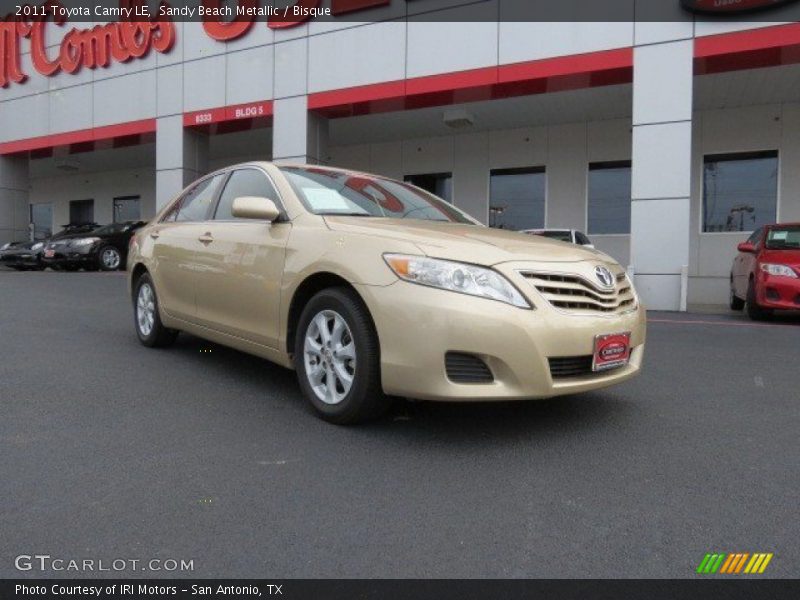 Sandy Beach Metallic / Bisque 2011 Toyota Camry LE