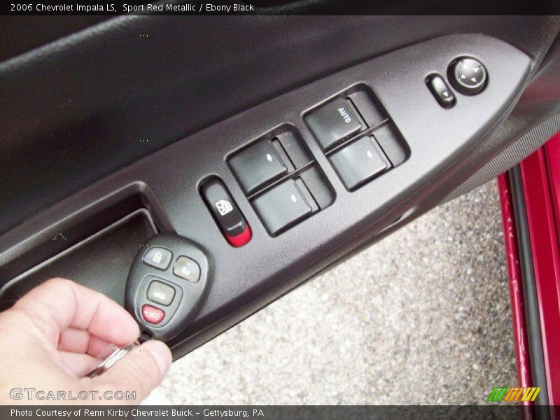 Sport Red Metallic / Ebony Black 2006 Chevrolet Impala LS
