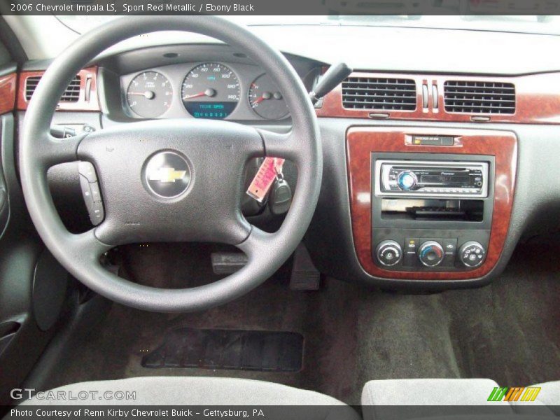Sport Red Metallic / Ebony Black 2006 Chevrolet Impala LS