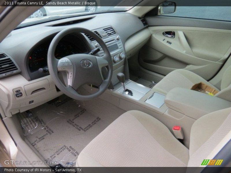 Sandy Beach Metallic / Bisque 2011 Toyota Camry LE