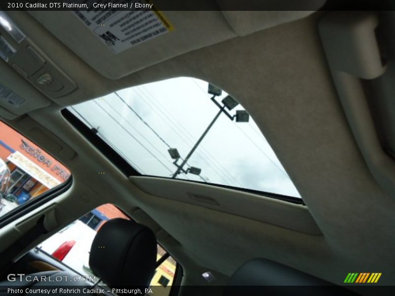 Grey Flannel / Ebony 2010 Cadillac DTS Platinum