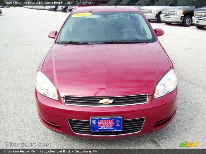 Sport Red Metallic / Ebony Black 2006 Chevrolet Impala LS