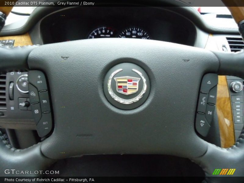  2010 DTS Platinum Steering Wheel