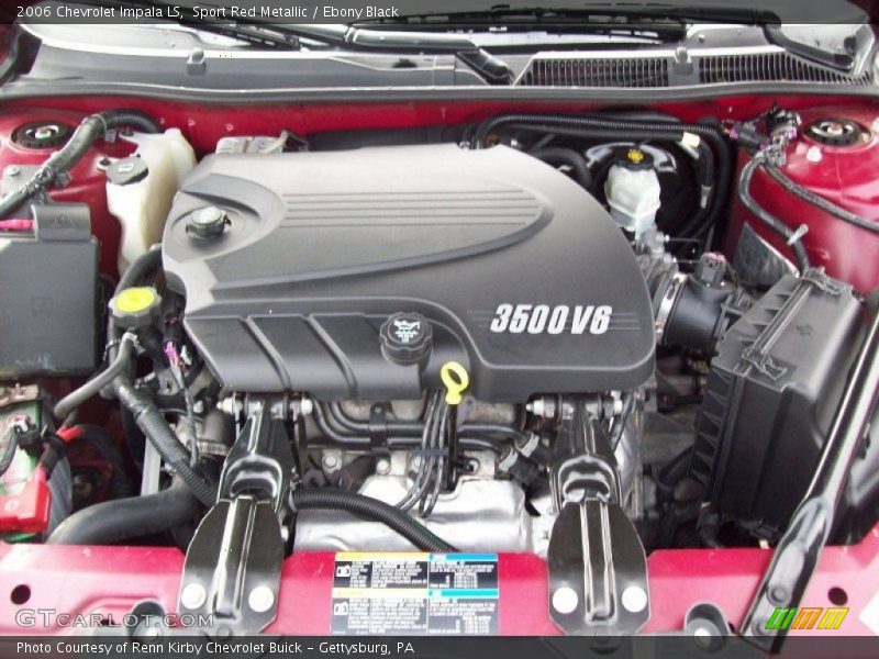 Sport Red Metallic / Ebony Black 2006 Chevrolet Impala LS