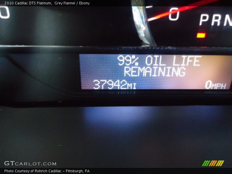Grey Flannel / Ebony 2010 Cadillac DTS Platinum
