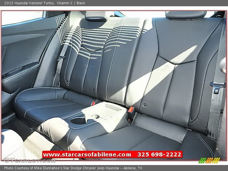 Vitamin C / Black 2013 Hyundai Veloster Turbo