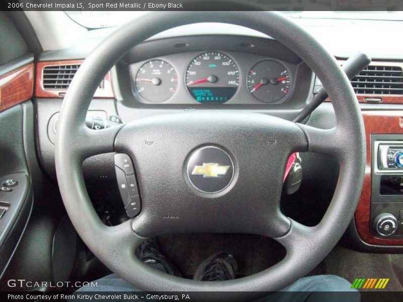 Sport Red Metallic / Ebony Black 2006 Chevrolet Impala LS