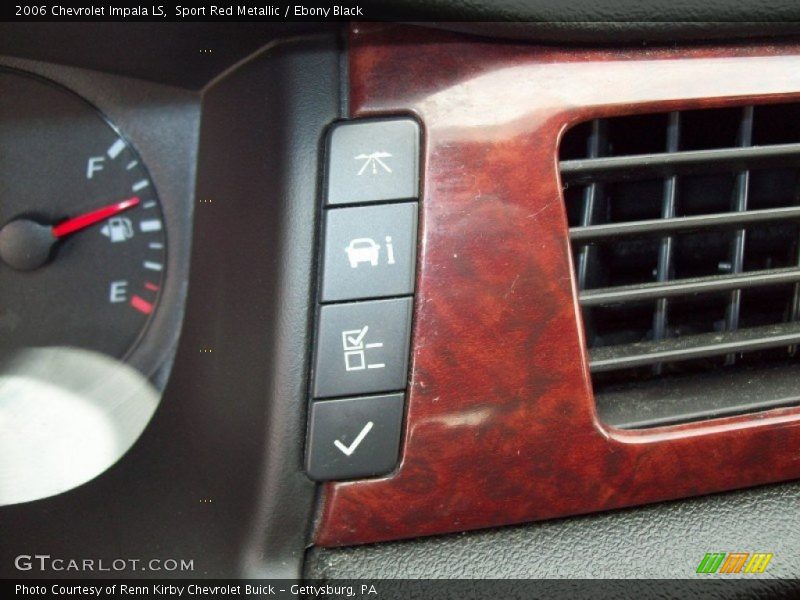 Sport Red Metallic / Ebony Black 2006 Chevrolet Impala LS