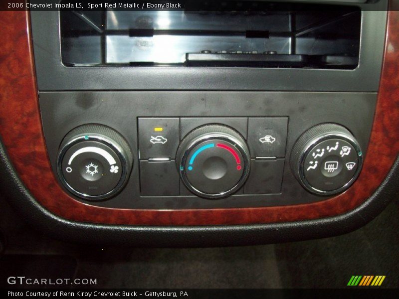 Sport Red Metallic / Ebony Black 2006 Chevrolet Impala LS
