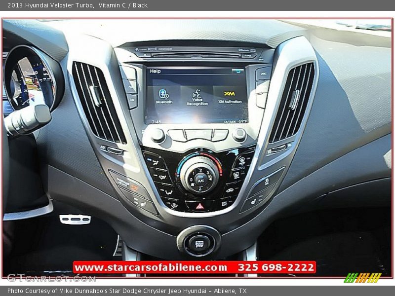 Vitamin C / Black 2013 Hyundai Veloster Turbo