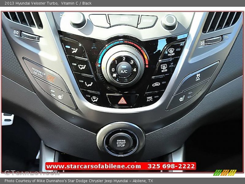 Vitamin C / Black 2013 Hyundai Veloster Turbo