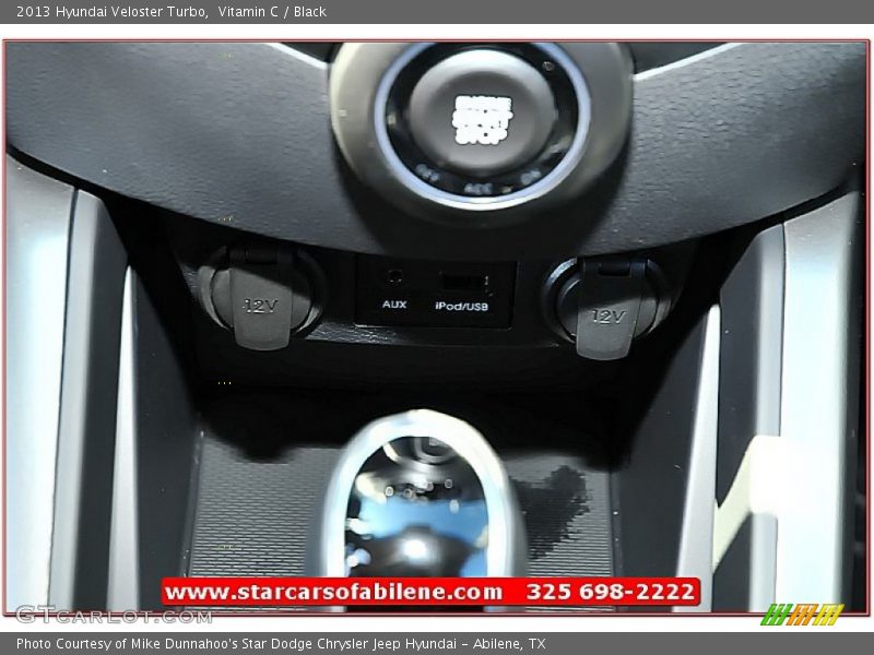 Vitamin C / Black 2013 Hyundai Veloster Turbo