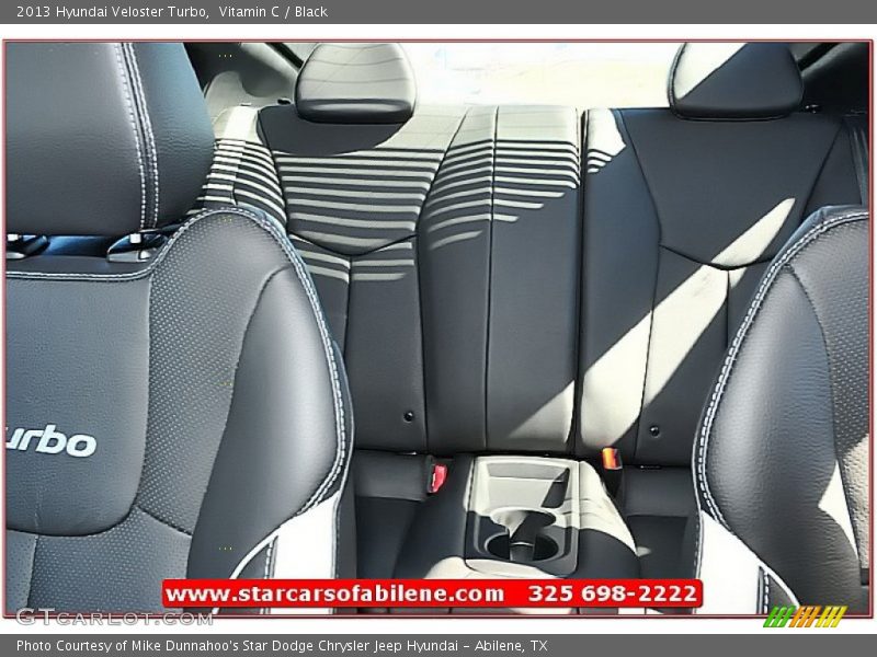 Vitamin C / Black 2013 Hyundai Veloster Turbo