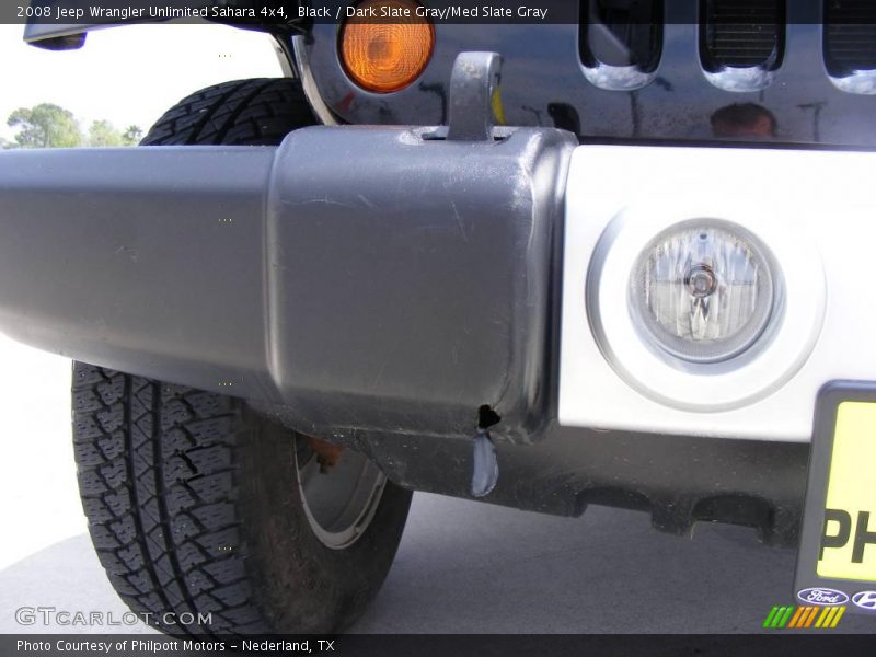 Black / Dark Slate Gray/Med Slate Gray 2008 Jeep Wrangler Unlimited Sahara 4x4