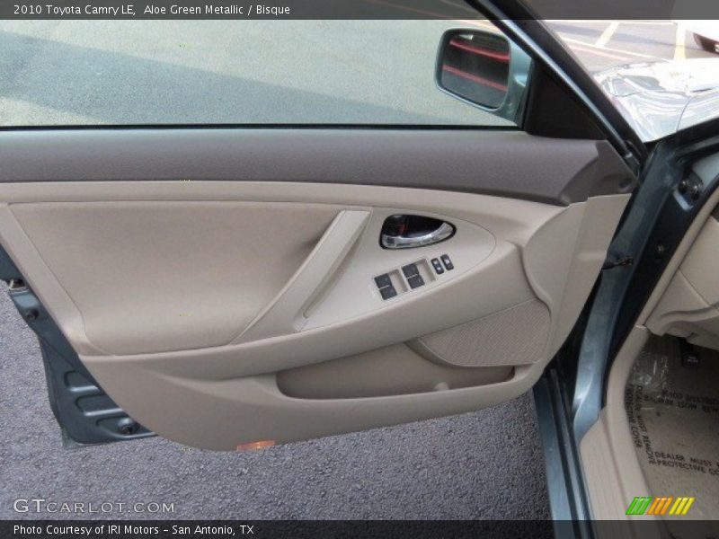 Aloe Green Metallic / Bisque 2010 Toyota Camry LE