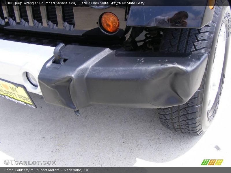 Black / Dark Slate Gray/Med Slate Gray 2008 Jeep Wrangler Unlimited Sahara 4x4