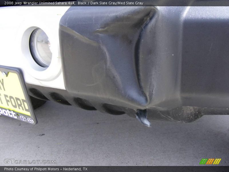 Black / Dark Slate Gray/Med Slate Gray 2008 Jeep Wrangler Unlimited Sahara 4x4
