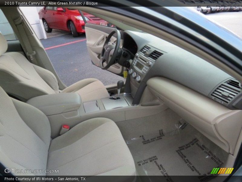 Aloe Green Metallic / Bisque 2010 Toyota Camry LE