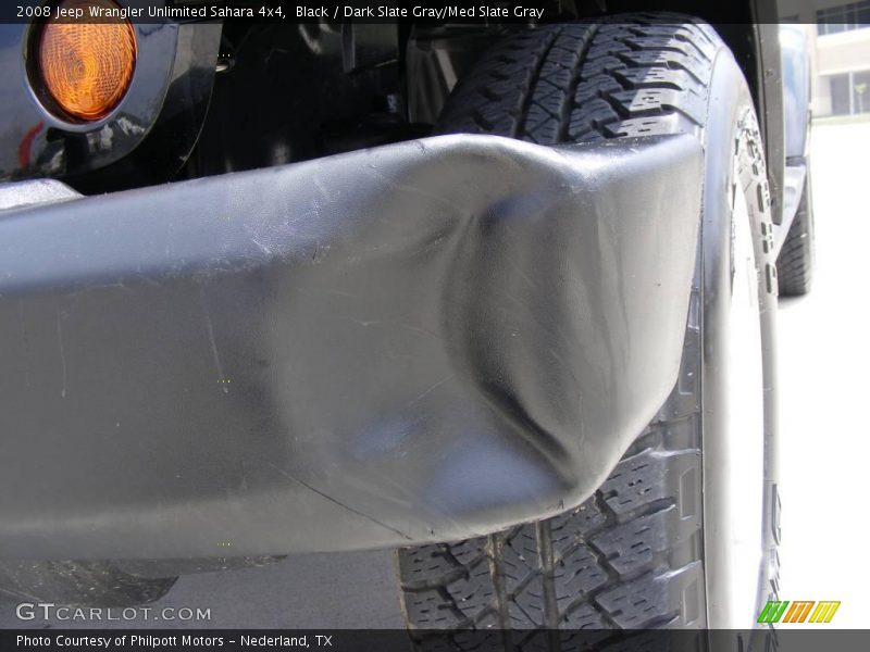 Black / Dark Slate Gray/Med Slate Gray 2008 Jeep Wrangler Unlimited Sahara 4x4
