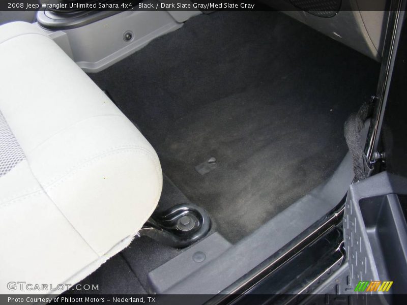 Black / Dark Slate Gray/Med Slate Gray 2008 Jeep Wrangler Unlimited Sahara 4x4