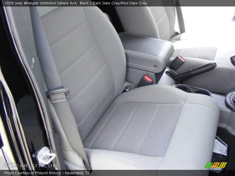 Black / Dark Slate Gray/Med Slate Gray 2008 Jeep Wrangler Unlimited Sahara 4x4