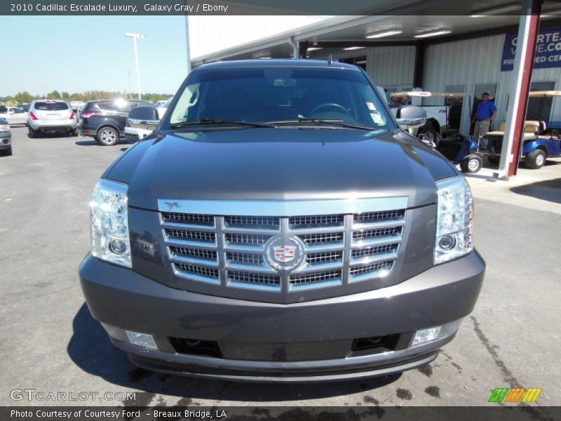 Galaxy Gray / Ebony 2010 Cadillac Escalade Luxury