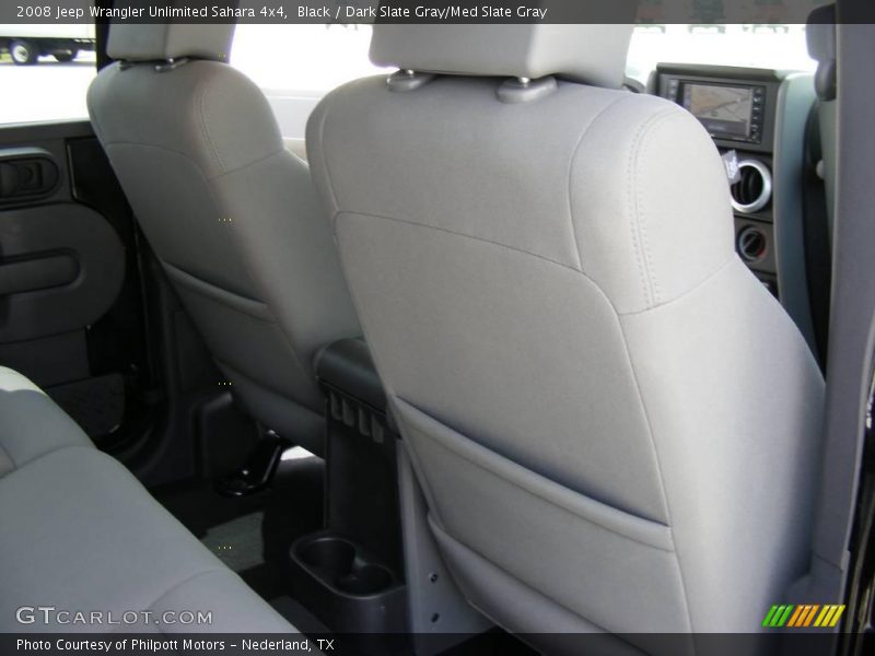 Black / Dark Slate Gray/Med Slate Gray 2008 Jeep Wrangler Unlimited Sahara 4x4